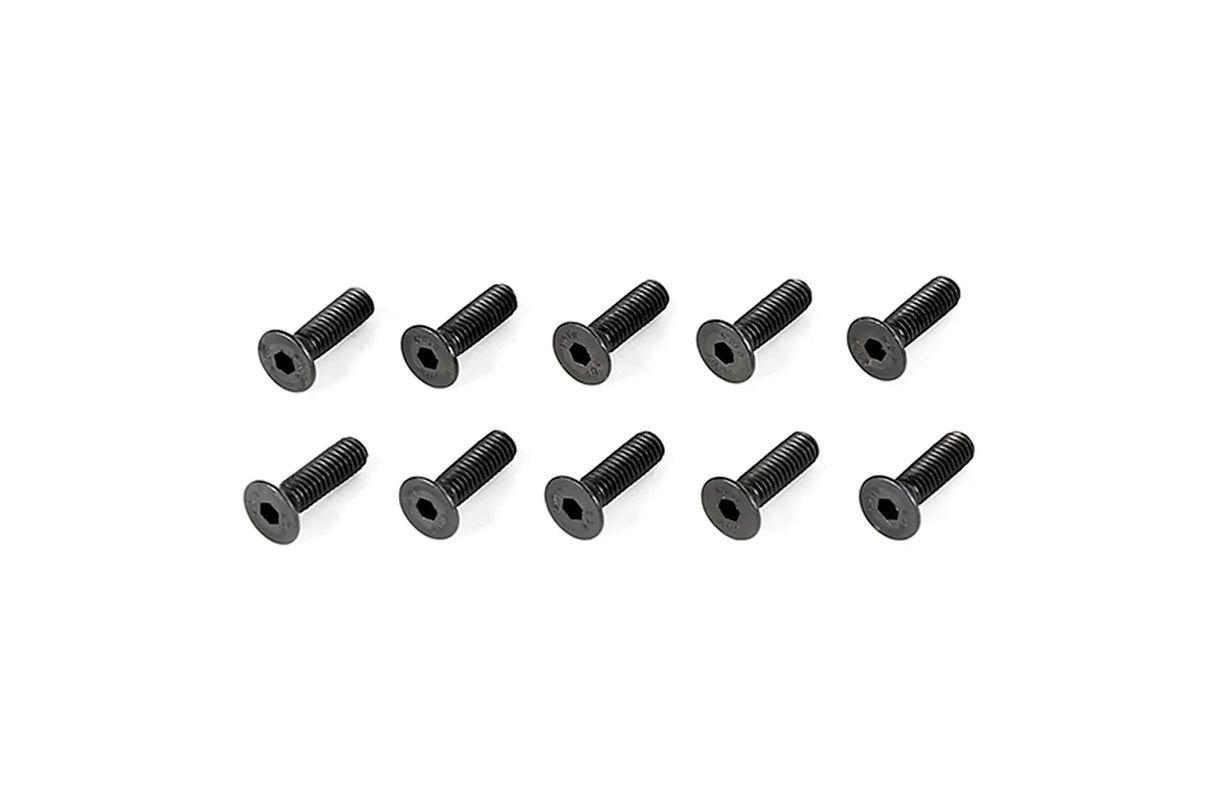 Hobbytech Bench Bits M2.5 x 6 countersunk screws 10 pack