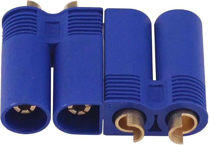 Hobbytech EC5 Connectors - Bullets Pre-Installed (1 Pair)