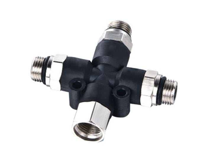 Hobbytech Plastic Air Hose Manifold (1/8" Fittings) - Hobbytech Toys