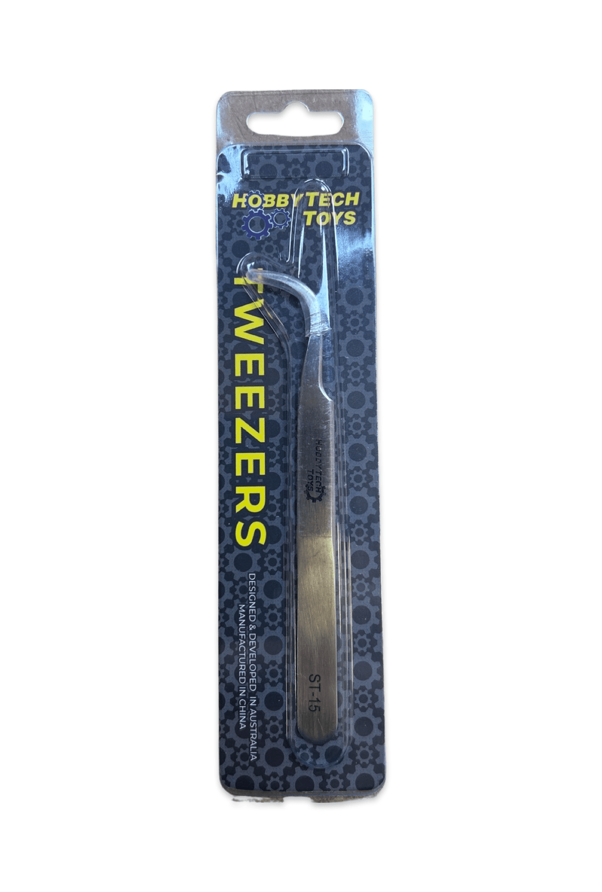 Hobbytech ST - 15 Swan Neck Pointed Stainless Steel Tweezers - Hobbytech Toys