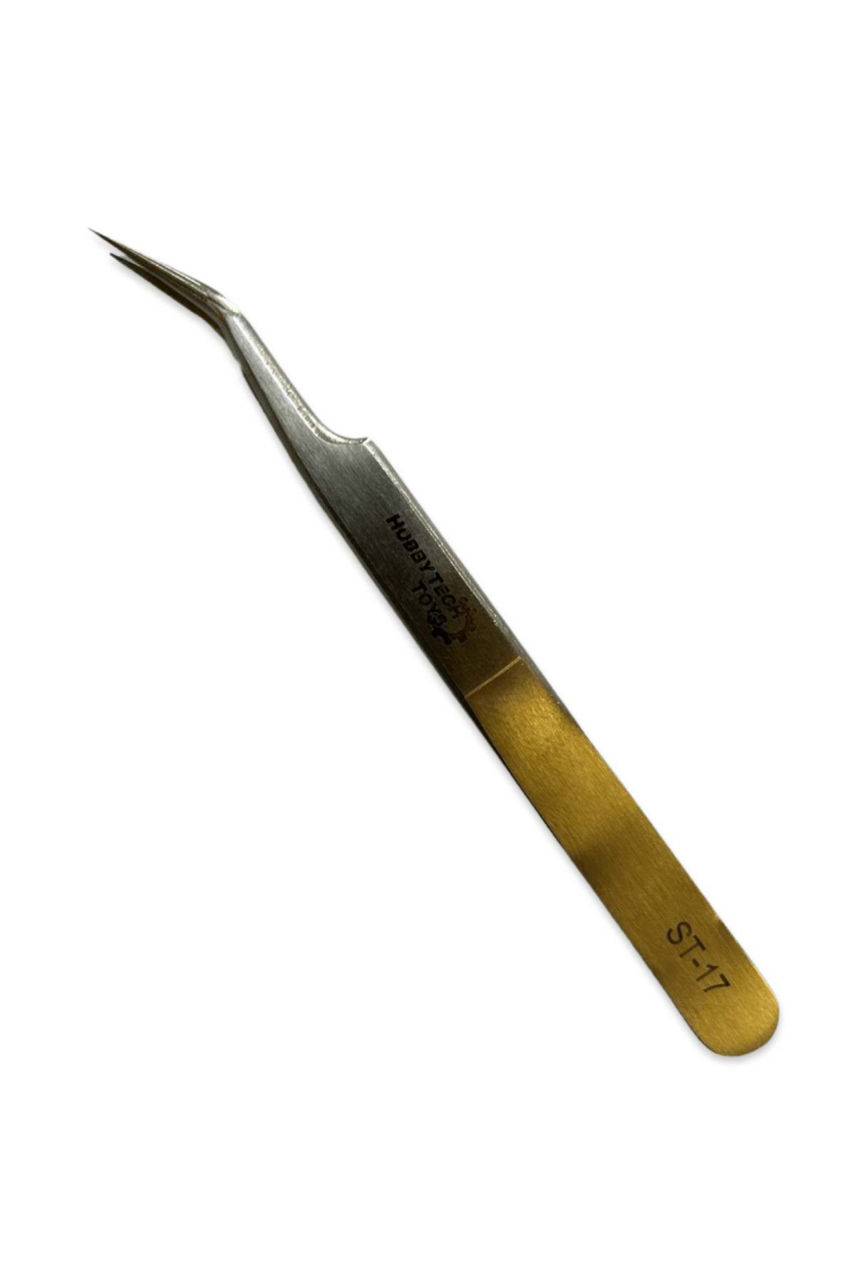 Hobbytech ST - 17 Slanted Pointed Stainless Steel Tweezers - Hobbytech Toys