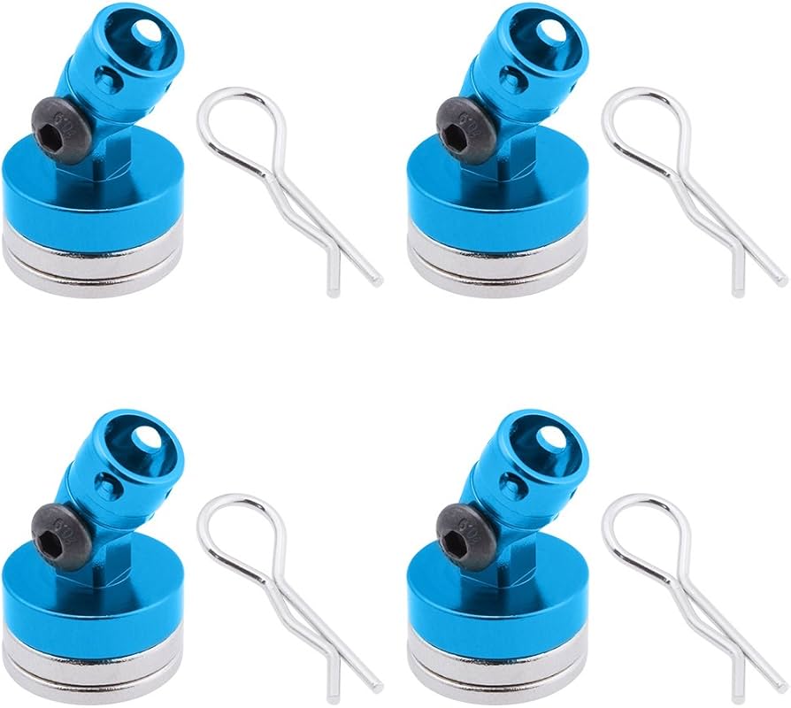 Hobbytech Stealth Magnetic Body Mount Kit - Assorted Colors