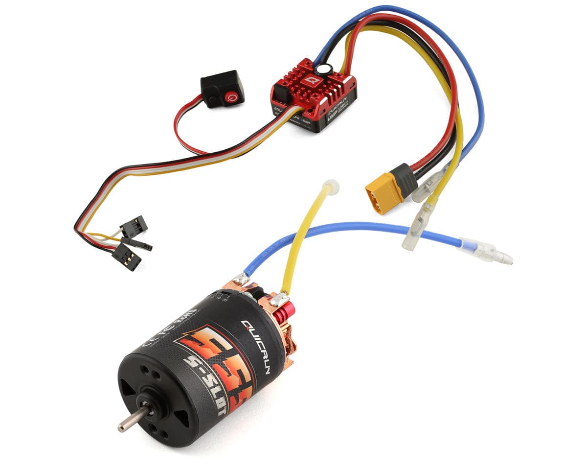 Hobbywing QuicRun 1080 G2 ESC and 555 13T motor combo 38020352