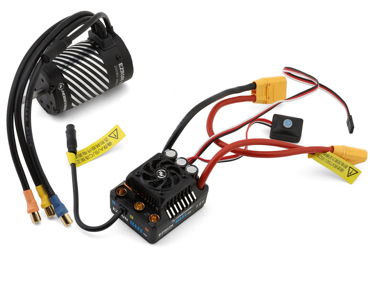 Hobbywing EZRun MAX8 G2S ESC and 4268SD 2500kV sensored motor combo 38010606
