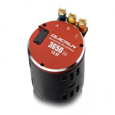 Hobbywing QuicRun 3650 G2 13.5T Sensored Brushless Motor HW30404310