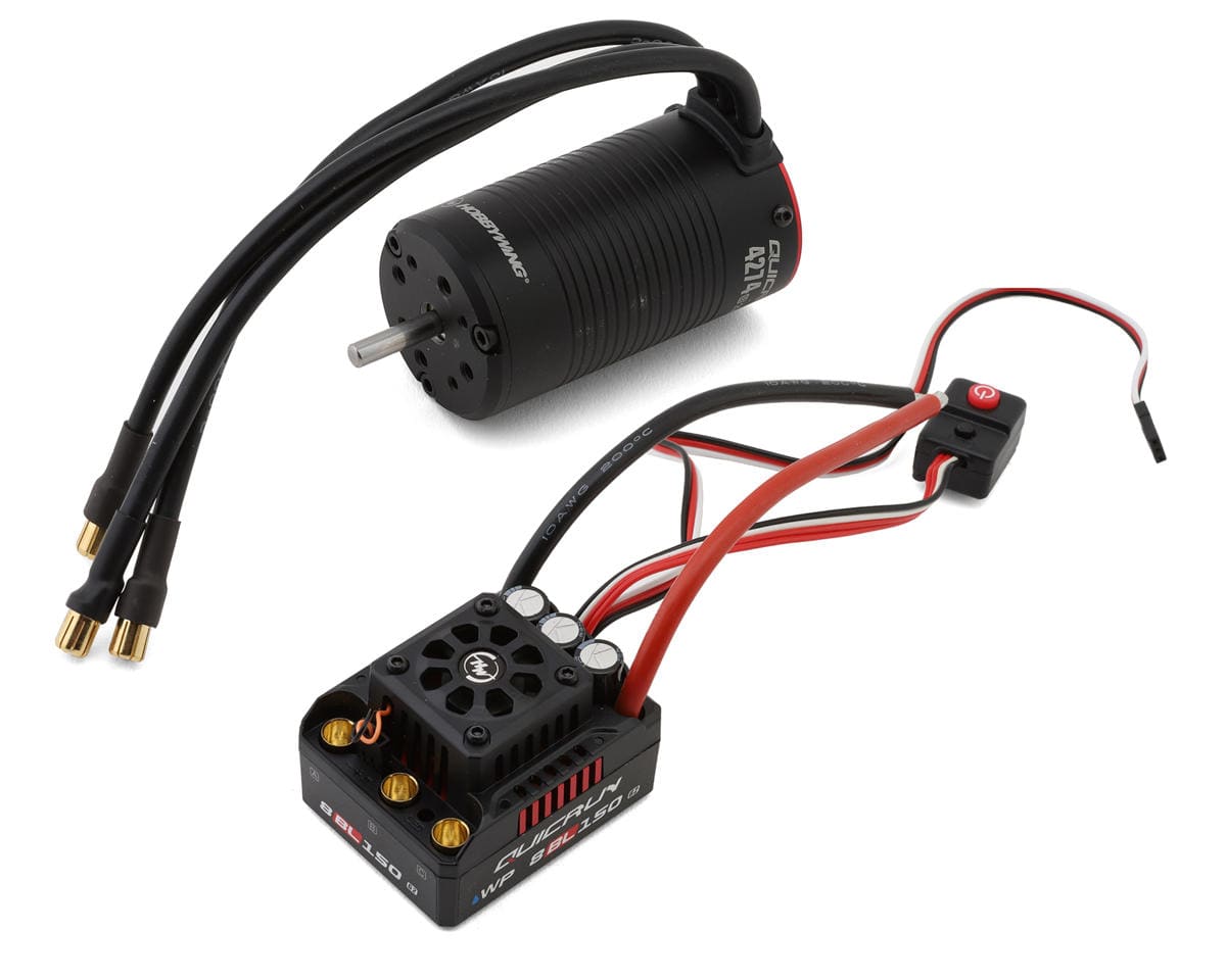 Hobbywing QuicRun 8BL150 G2 ESC and 4274SL 2000kV motor combo 38030401