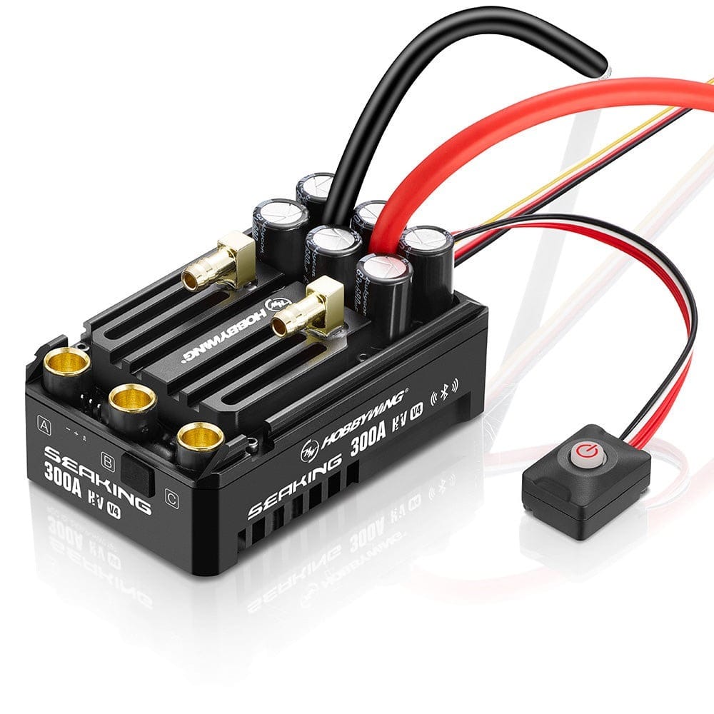 Hobbywing SeaKing 300A HV V4 brushless marine ESC 30301202
