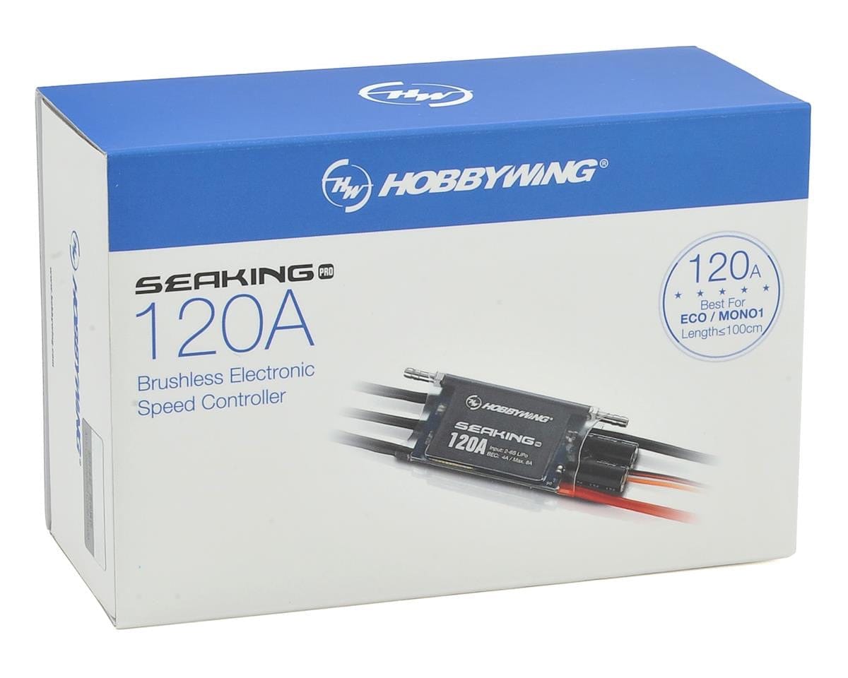 Hobbywing Seaking PRO 120A Brushless Marine ESC**