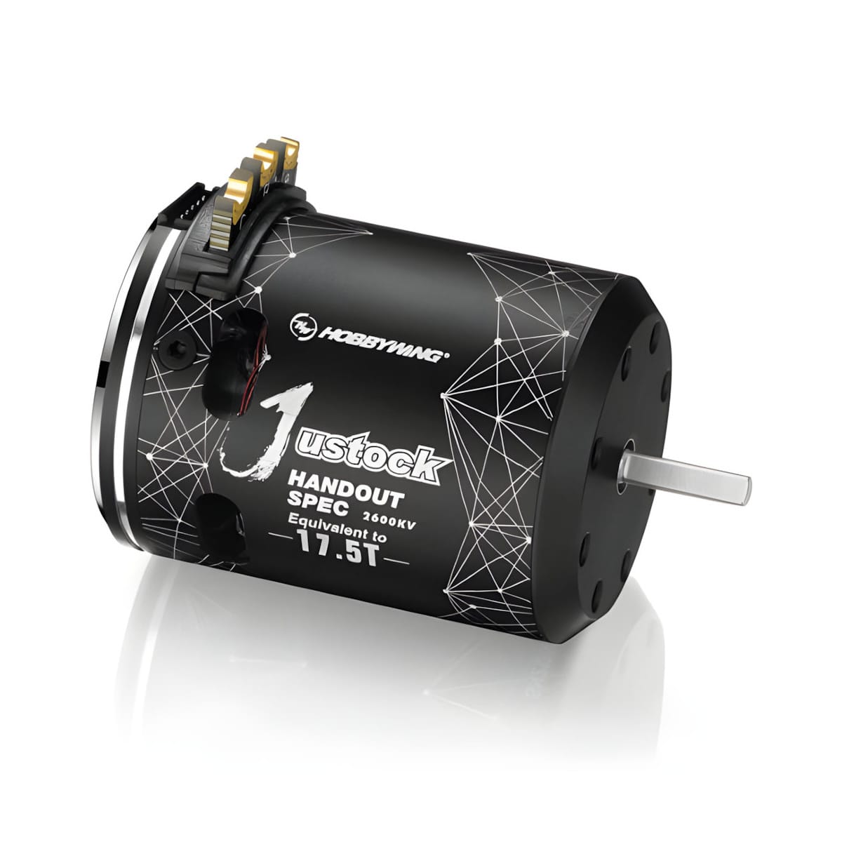 Hobbywing XeRun Justock Handout 17.5T 2600kV sensored brushless motor 30408017