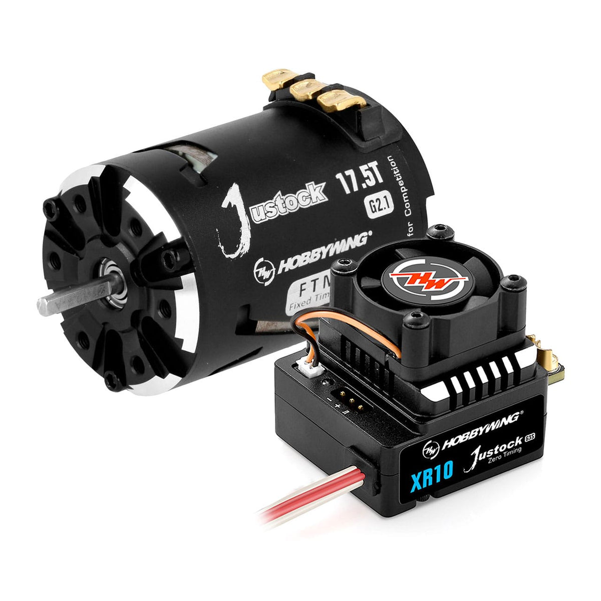 Hobbywing XeRun XR10 Justock G3S ESC and G2.1 17.5T motor combo 38020372