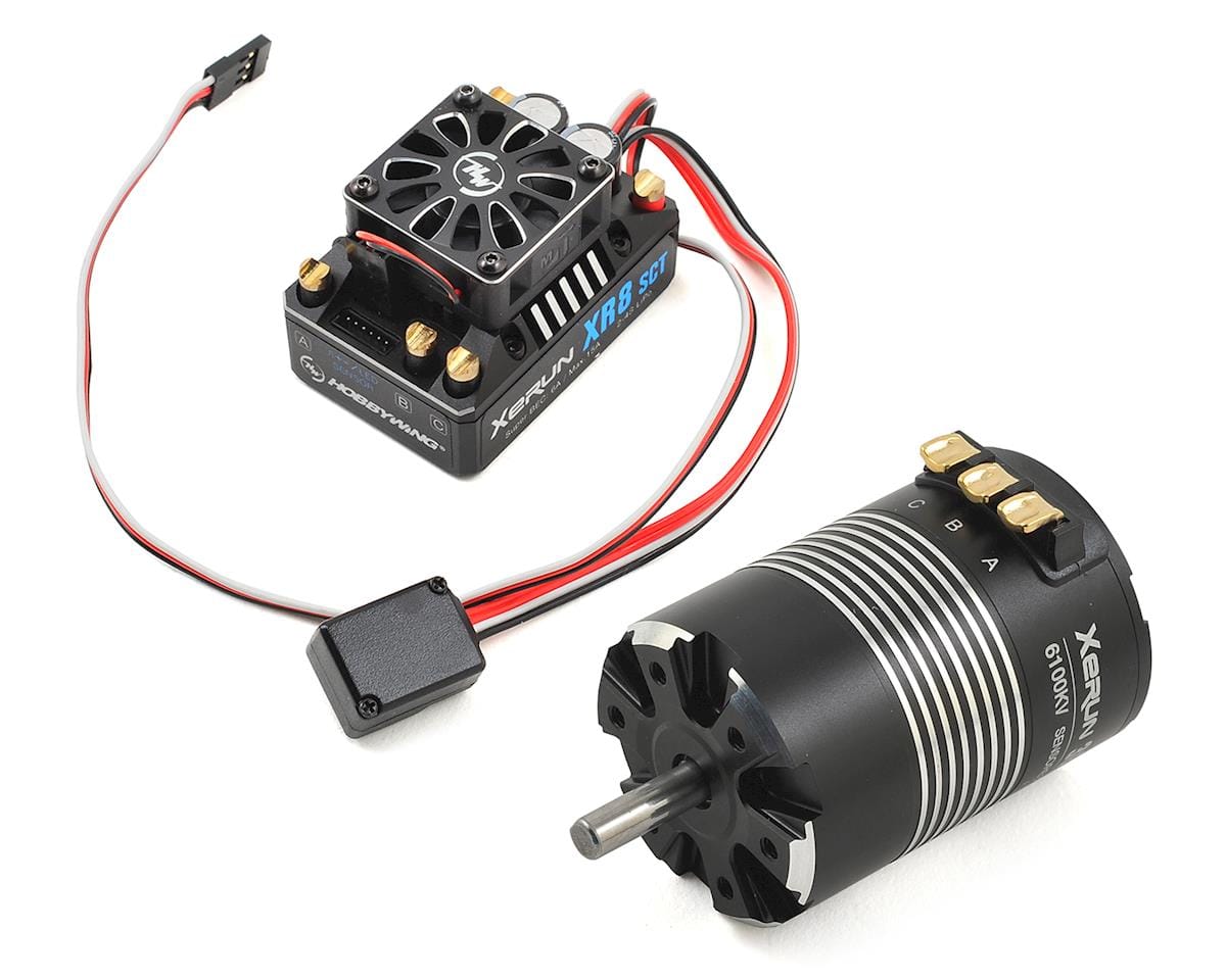 Hobbywing Xerun XR8 SCT ESC and 3652SD 6100kV motor combo 38020422