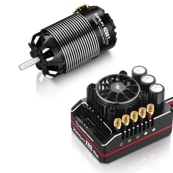 Hobbywing XR8 Plus Combo G2S - 4268 G3 2200KV Off Road - Hobbytech Toys