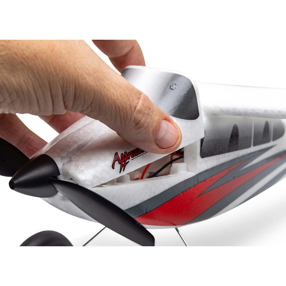 HobbyZone Apprentice STOL S 700mm RC Plane, BNF Basic - Hobbytech Toys