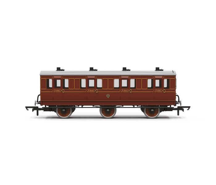 Hornby R40538 LB&SCR 6 Wheel First Class Coach 452