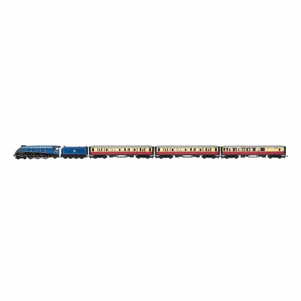 Hornby R1282S OO Scale Mallard Record Breaker Electric Train Set - Hobbytech Toys
