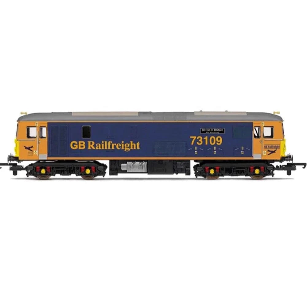 Hornby R30176TXS OO Scale Railroad Plus GB Railfreight Class 73 Bo-Bo 73109 Battle Of Britain - Era 10 - Hobbytech Toys
