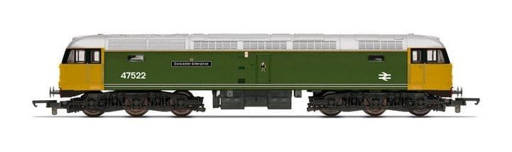 Hornby R30382 OO Scale Railroad Plus BR Class 47 47522 Doncaster Enterprise - Era 8 - Hobbytech Toys