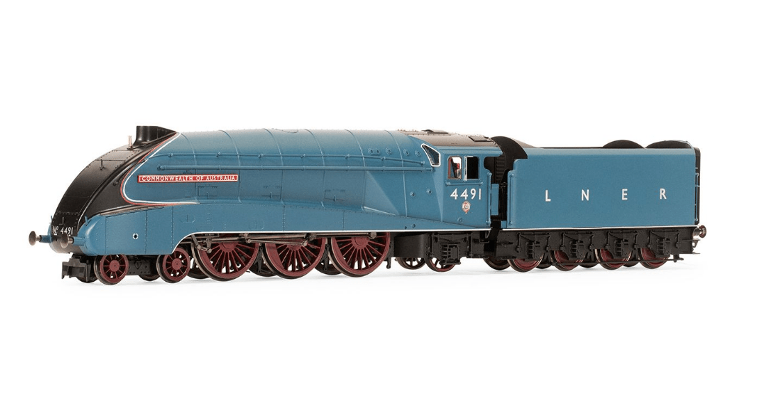 Hornby R3992 OO Scale LNER A4 Class 4 - 6 - 2 4491 Commonwealth Of Australia - Era 3 - Hobbytech Toys