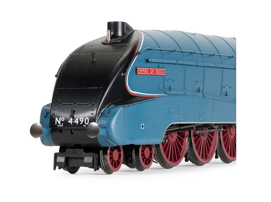 Hornby R3993 OO Scale LNER A4 Class 4 - 6 - 2 4490 Empire Of India - Era 3 - Hobbytech Toys
