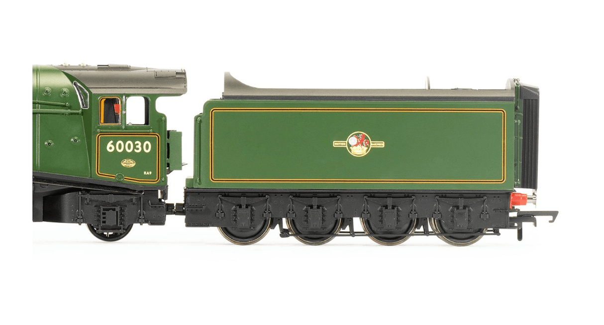 Hornby R3994 OO Scale BR A4 Class 4 - 6 - 2 60030 Golden Fleece - Era 5 - Hobbytech Toys