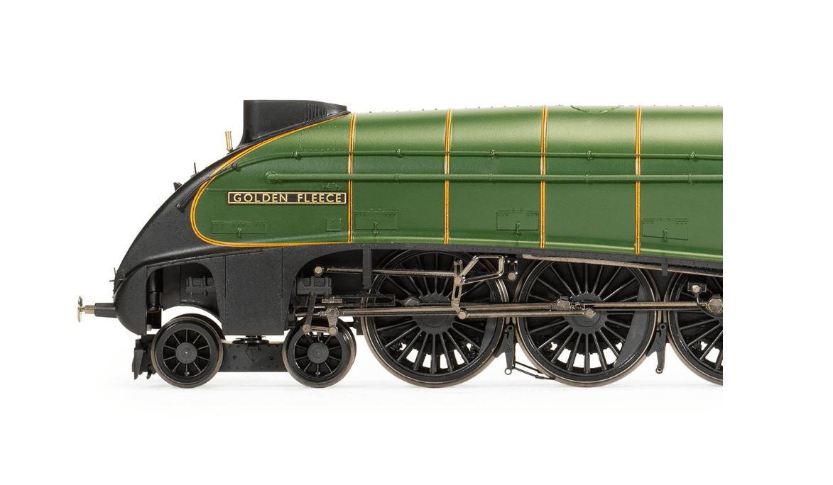 Hornby R3994 OO Scale BR A4 Class 4 - 6 - 2 60030 Golden Fleece - Era 5 - Hobbytech Toys
