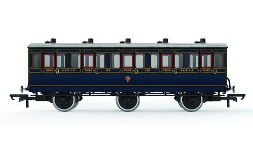 Hornby R40298 OO Scale S&DJR 6 Wheel Coach 3rd Class 109 - Era 2 - Hobbytech Toys