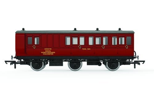 Hornby R40360 OO Scale BR Departmental 6 Wheel Tool Van - Era 7 - Hobbytech Toys