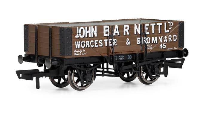 Hornby R60191 OO Scale 5 Plank Wagon John Barnett - Era 3 - Hobbytech Toys