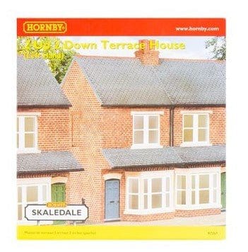 Hornby R7357 OO Scale Left Hand 2 Up - 2 Down Terraced House - Hobbytech Toys