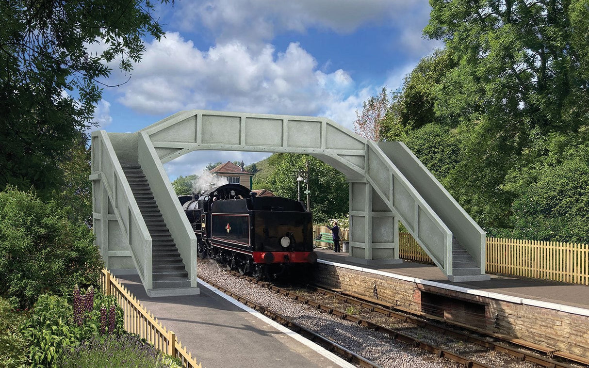 Hornby R7366 OO Scale South Eastern Railway Footbridge - Hobbytech Toys