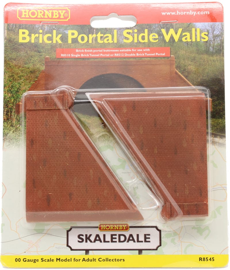 Hornby R8545 OO Scale Brick Portal Side Walls Hornby TRAINS - HO/OO SCALE