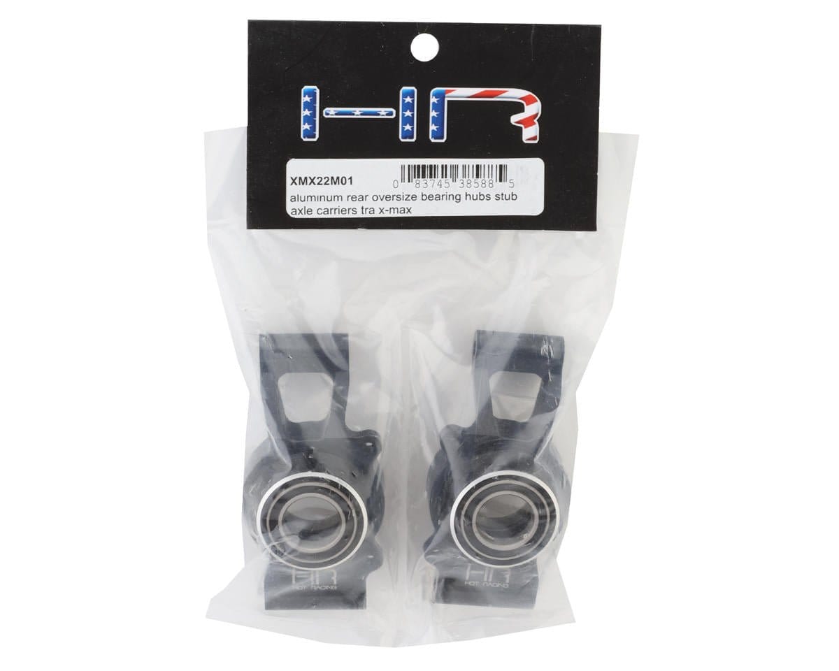 Hot Racing Traxxas X - Maxx/XRT Aluminum Rear Hubs w/Over Size Bearings - Hobbytech Toys