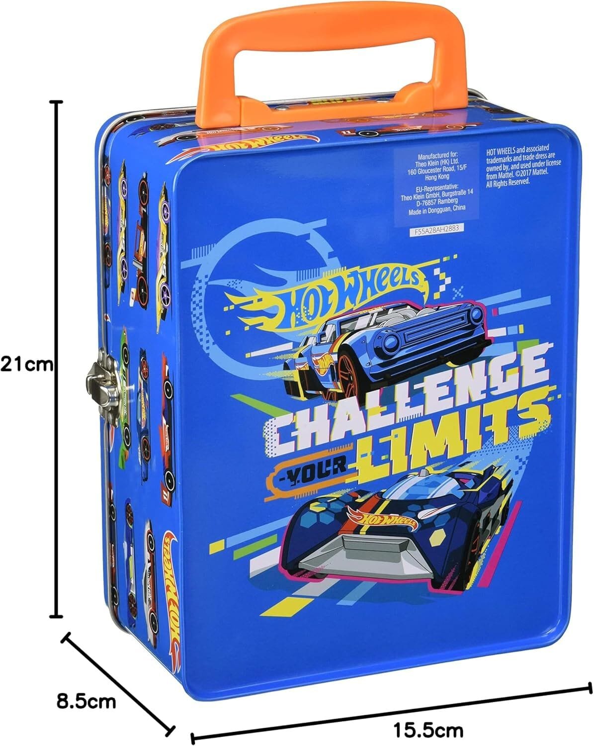 Hot Wheels Collection Tin Carry Case For 18 Cars