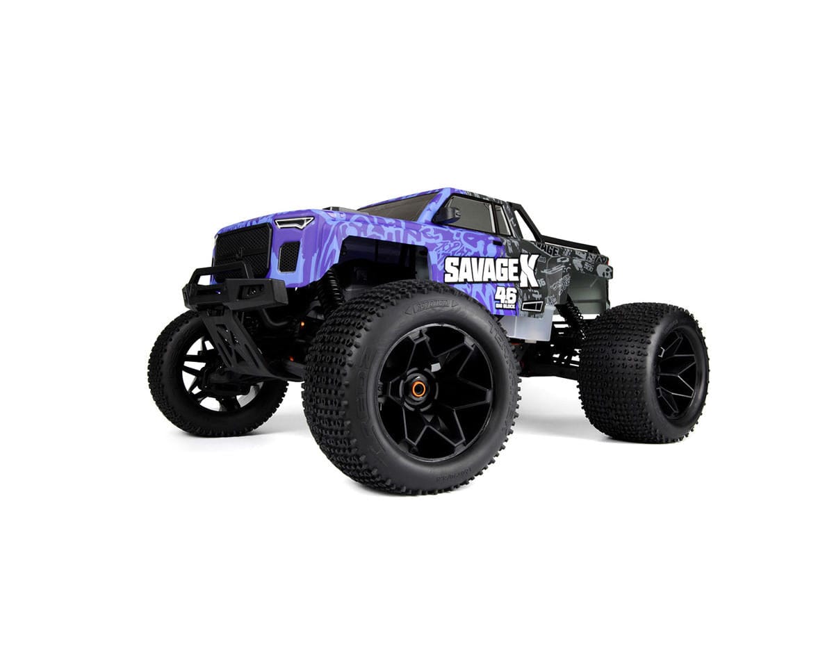 HPI 1/8 Savage X 4.6 GT-6 Blue Nitro Monster Truck