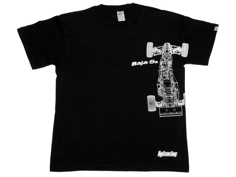 HPI 102045 Racing Baja 5B T-Shirt Black Youth Small