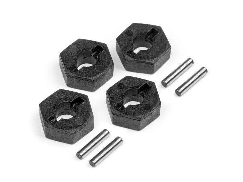 HPI 115308 12mm Wheel Hex Hub Set (4pcs)** - Hobbytech Toys