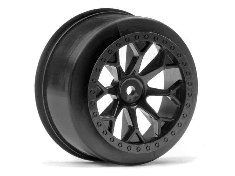 HPI 116521 8-Shot SC Wheel (Black/2pcs) - Hobbytech Toys