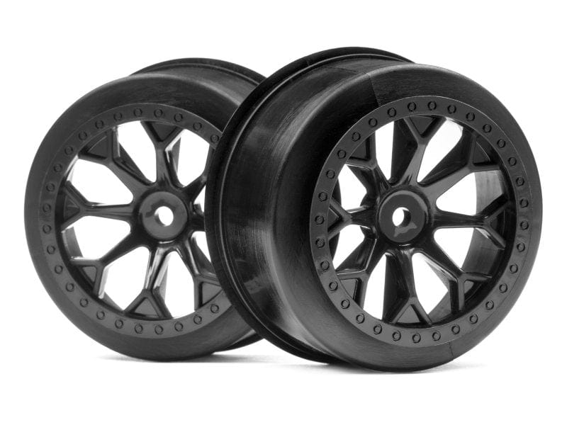 HPI 116521 8-Shot SC Wheel (Black/2pcs) - Hobbytech Toys