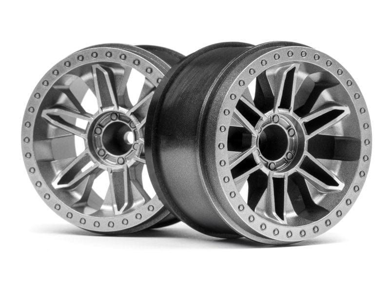 HPI 120136 6 - Shot ST Wheel (Silver/2pcs)** - Hobbytech Toys