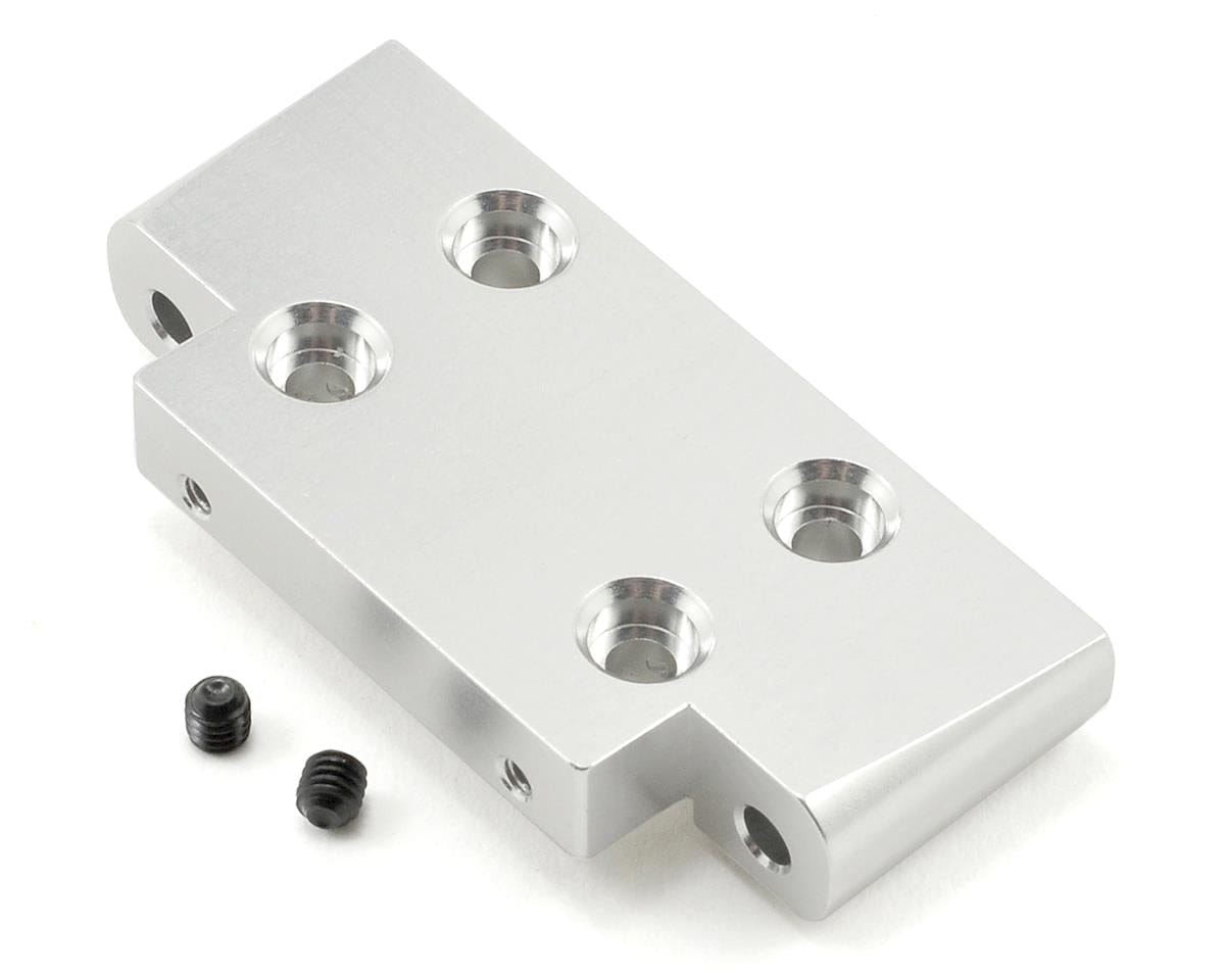 HPI Aluminum Front Suspension Arm Mount 5 Degree Silver