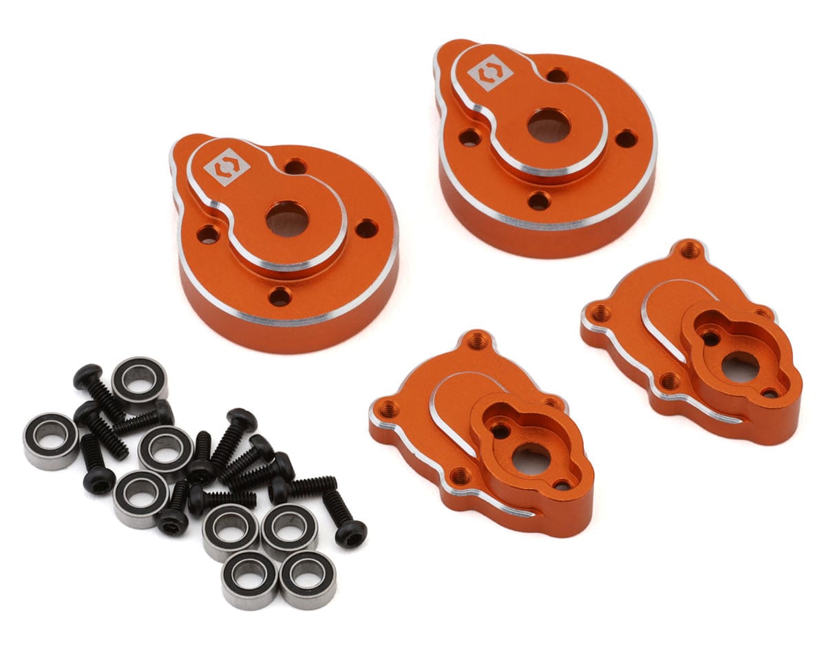 HPI Aluminum Portal Rear Hub Set Orange 2pcs