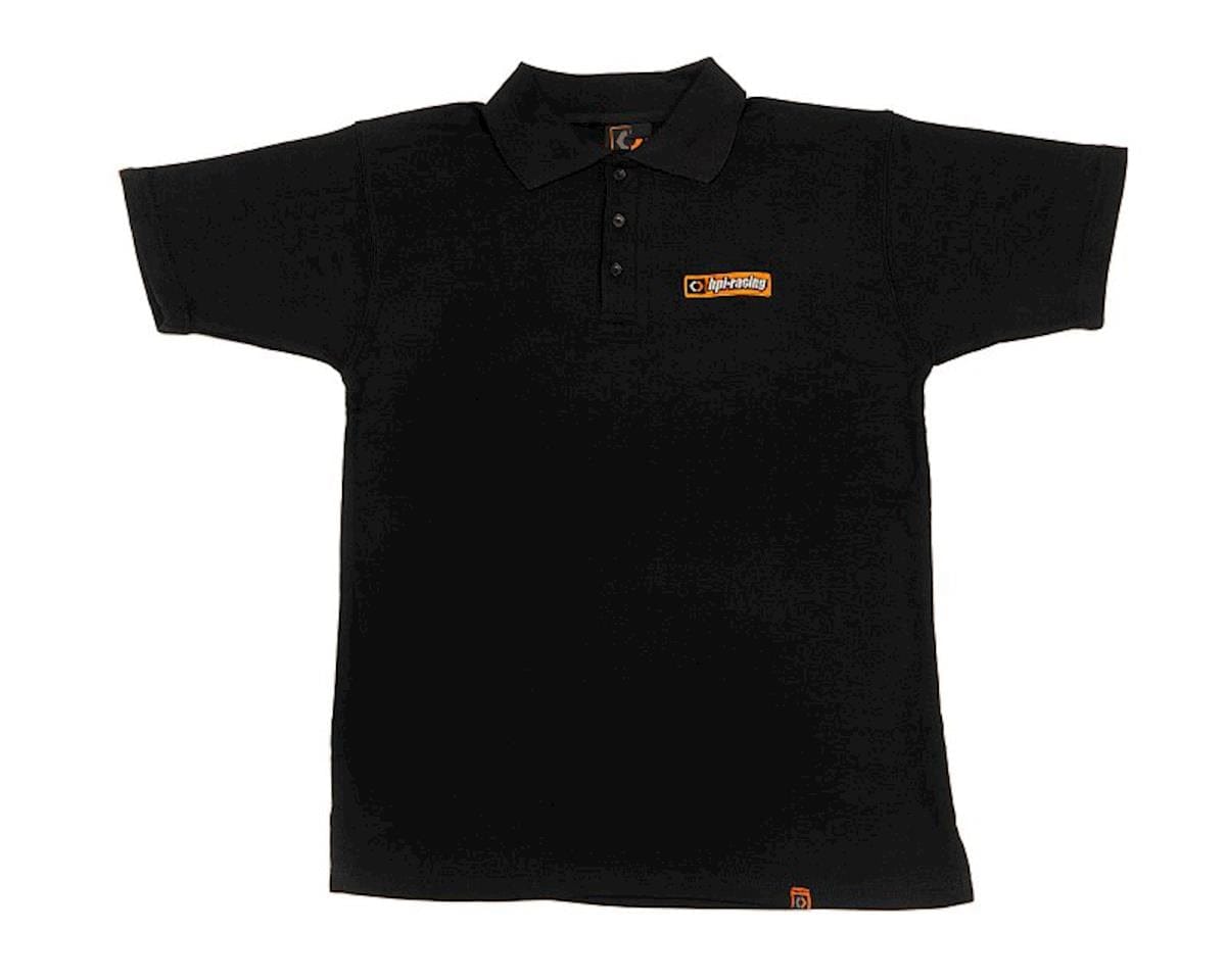 HPI 107469 Classic Polo Shirt Black Adult Small