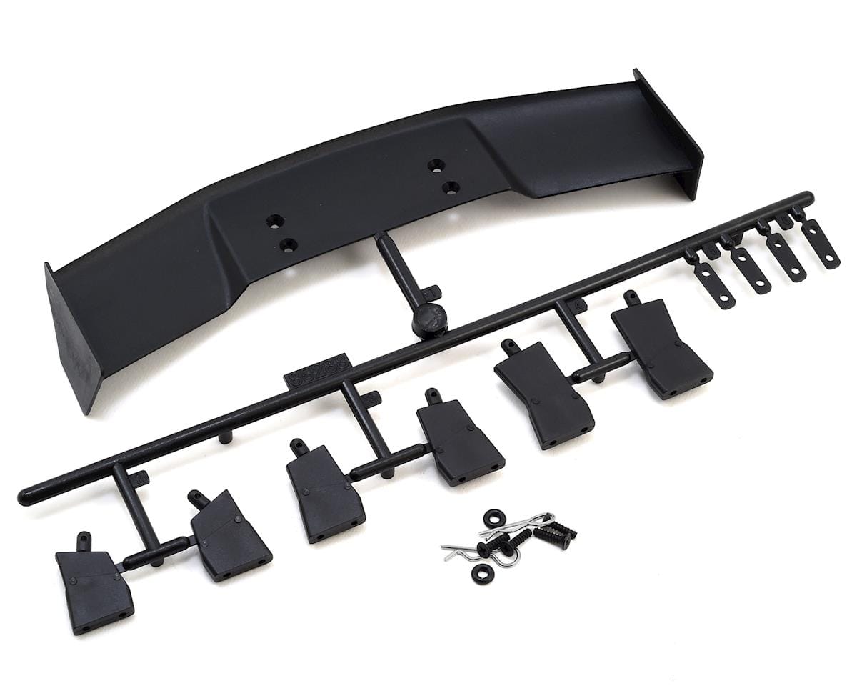 HPI 85288 GT Wing Set Type D 10th Scale Black