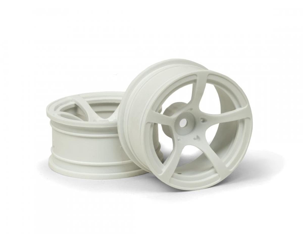 HPI 120205 R5 Wheel White 9mm 2pcs