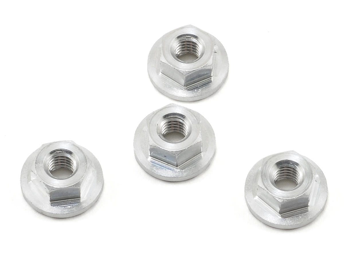 HPI 103908 Serrated Flange Nut M4x10.8mm 4pcs