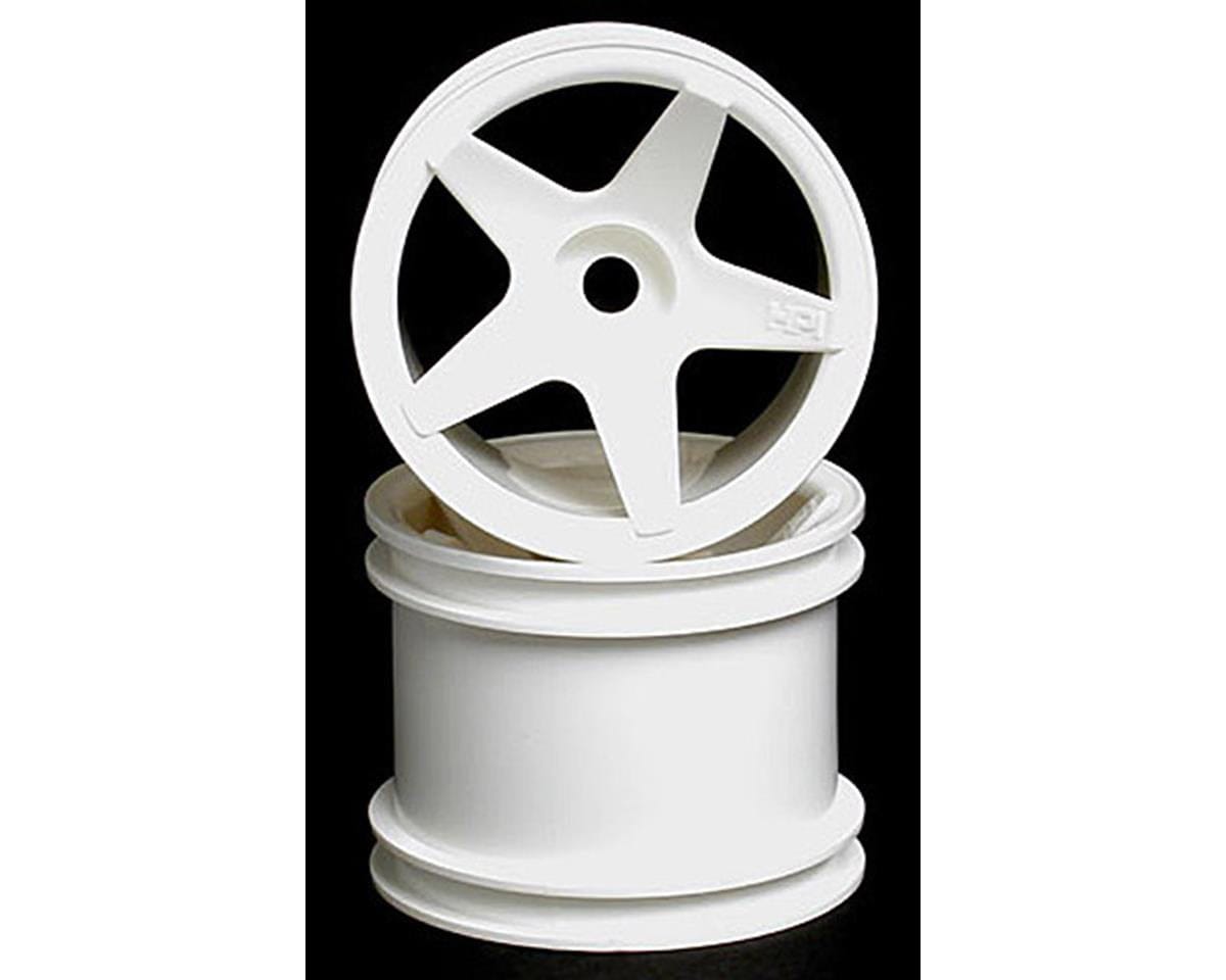 HPI 2100 Super Star MT Wheels Front White 2.2in 2pcs