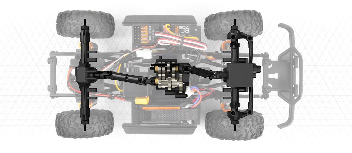 HPI Venture18 Flux 1985 Toyota Hilux SR5 - Red (T)