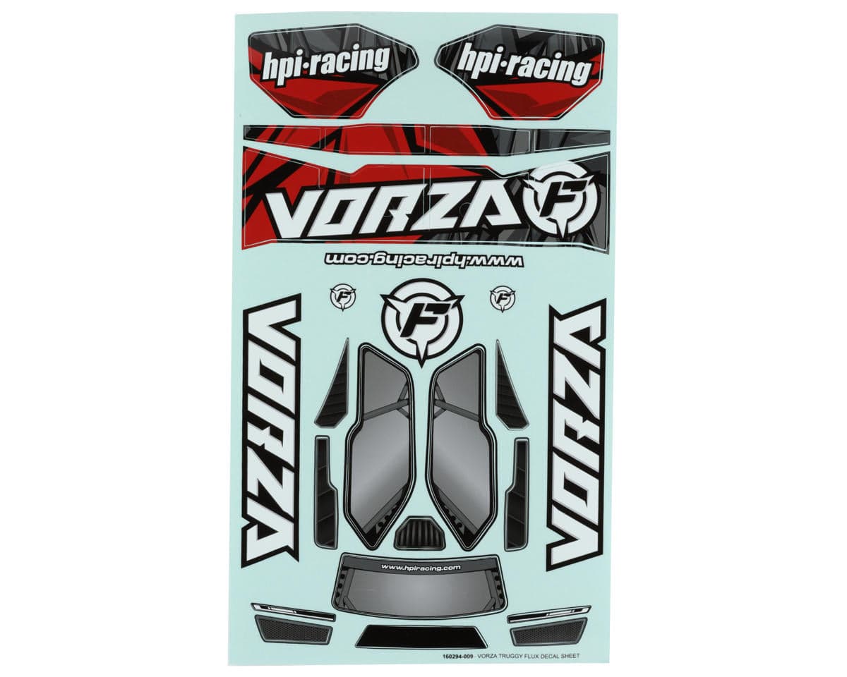 HPI 160436 Vorza Truggy Flux VB-2 Decal Sheet