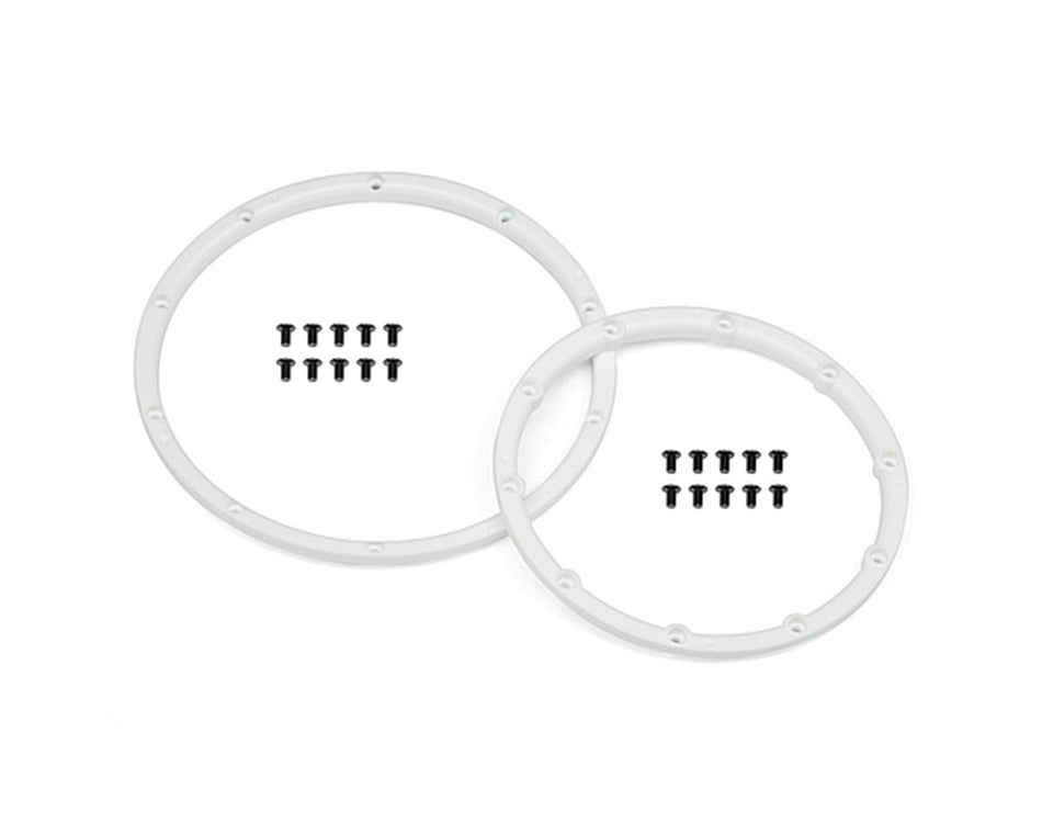 HPI Wheel Bead Lock Rings White for 2 Wheels 110545