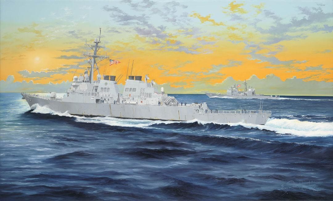 I Love Kit 1/200 USS Donald Cook DDG-75 Plastic Model Kit